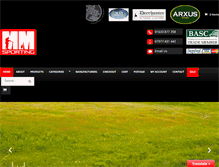 Tablet Screenshot of mmsporting.co.uk